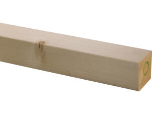 Latte rabotée épicéa 69x69 mm 240 cm