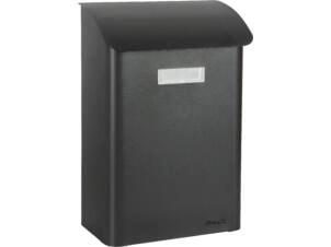 Practo Garden Leeds boîte aux lettres acier laqué noir