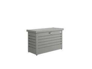 Biohort LeisureTime Box 100 kussenbox 101x46x61 cm kwartsgrijs metallic
