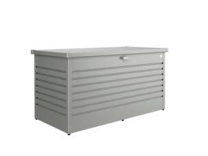 Biohort LeisureTime Box 160 kussenbox 159x79x83 cm kwartsgrijs metallic