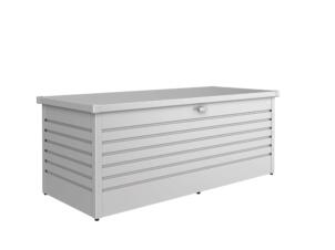 Biohort LeisureTime Box 180 coffre de jardin 181x79x71 cm argent métallique