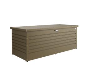 Biohort LeisureTime Box 180 coffre de jardin 181x79x71 cm bronze métallique