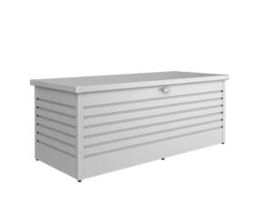 Biohort LeisureTime Box 180 kussenbox 181x79x71 cm zilver metallic