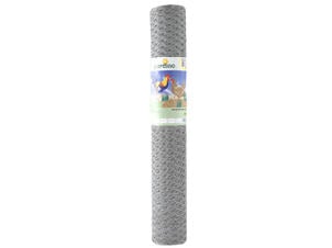 Giardino Light grillage poule hexagonal 5m 50cm 13mm galvanisé
