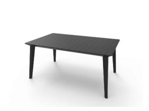 Keter Lima tuintafel 157x98 cm grafiet