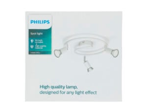 Philips Limbali LED plafondlamp GU10 max. 3x50 W wit