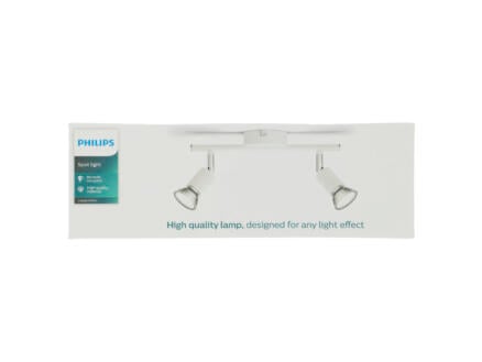Philips Limbali barre de spots LED 2x50 W blanc 1
