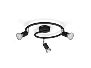 Philips Limbali plafonnier LED 3x50 W noir