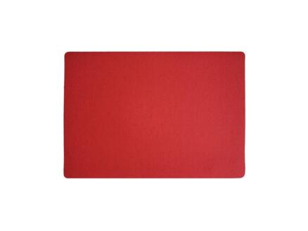 Finesse Lino set de table 30x43 cm rouge 1