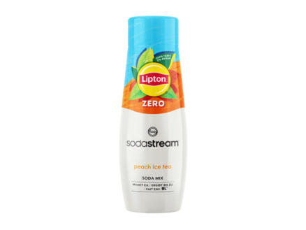 SodaStream Lipton Peach Zero Ice Tea siroop 440ml