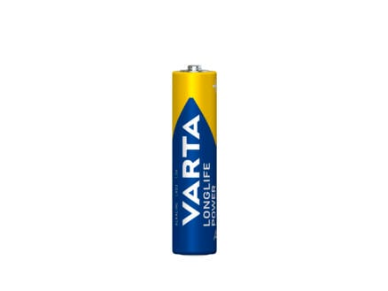 Varta Longlife Power batterijen AAA 1,5V 6+2 gratis 1