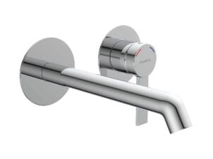 Schutte Los Angeles mitigeur lavabo fixation murale chrome