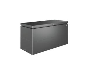 Biohort LoungeBox 160 coffre de jardin 160x70x83,5 cm gris foncé métallique