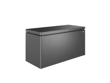 Biohort LoungeBox 160 kussenbox 160x70x83,5 cm donkergrijs metallic 1