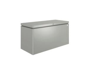 Biohort LoungeBox 160 kussenbox 160x70x83,5 cm kwartsgrijs metallic