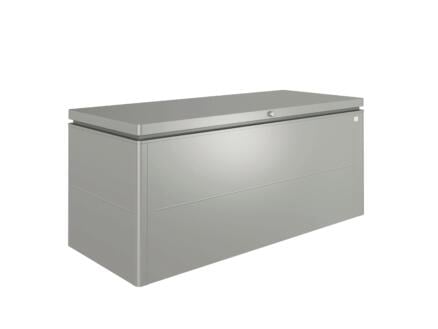 Biohort LoungeBox 200 coffre de jardin 200x85x90 cm gris quartz métallique 1