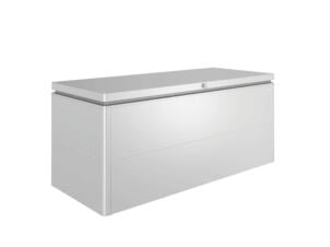 Biohort LoungeBox 200 kussenbox 200x85x90 cm zilver metallic