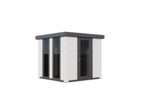 Telluria Luminato 2424 metalen tuinhuis 238x238x219 cm wit
