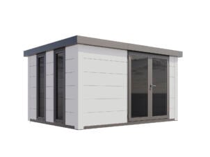 Telluria Luminato 3930 WH metalen tuinhuis 388x298x219 cm wit