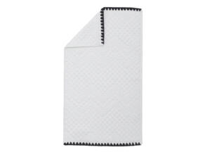 Sealskin Luna gastenhanddoek 30x50 cm wit/zwart