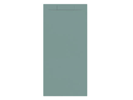 Allibert Luna receveur de douche rectangle 180x80x2,9 cm polybéton vert 1