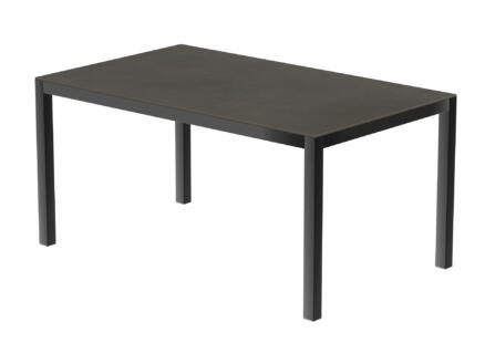 Luxury Cement table de jardin 150x100 cm anthracite 1