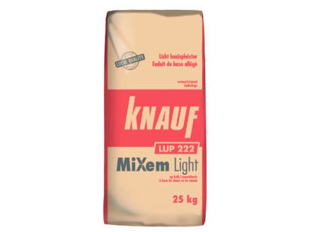 Knauf MIXem Light plâtre 25kg 1