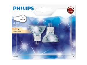 Philips MR11 halogeenspot GU4 35W 2 stuks