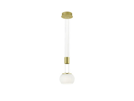 Trio Madison LED hanglamp 8W goud/wit 1