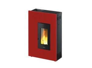 Pegaso Madison pelletkachel 5,2kW rood