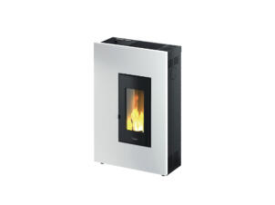 Pegaso Madison pelletkachel 5,2kW wit/zwart
