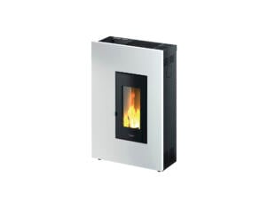 Pegaso Madison poêle à pellets 5,2kW blanc/noir