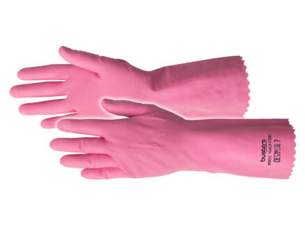 Busters Magic Touch gants de ménage S/M latex rose