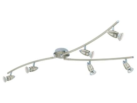 Eglo Magnum LED balkspot Y-vorm GU10 6x3 W grijs