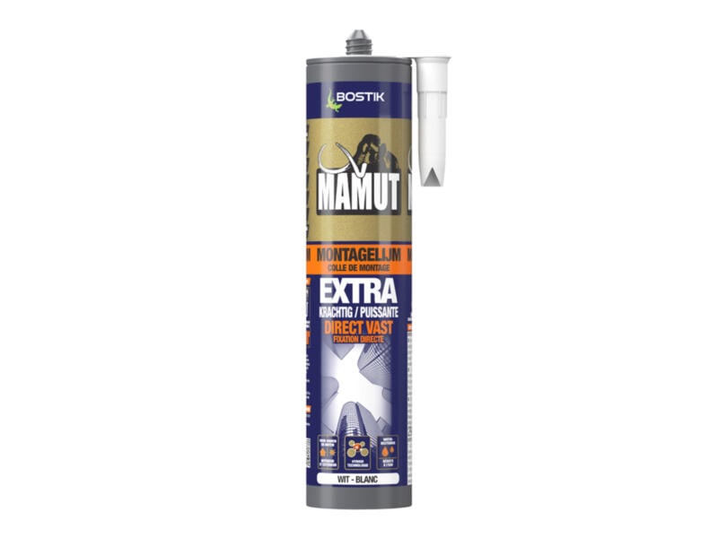 Bostik Mamut Montagelijm 290ml Wit Hubo bostik-mamut-montagelijm-290ml-wit-hubo