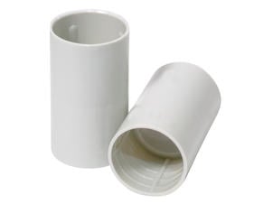 Profile Manchon pour tuyau flexible 20mm gris 10 pièces