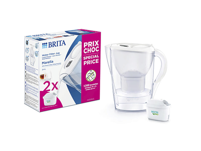 Carafe BRITA FRANCE Marella graphite 1 cartouche MAXTRA PRO Pas Cher - .co Carafe BRITA FRANCE Marella graphite 1 cartouche MAXTRA PRO Pas Cher - .co