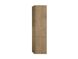 Allibert Marny meuble colonne 40cm 2 portes chêne arlington