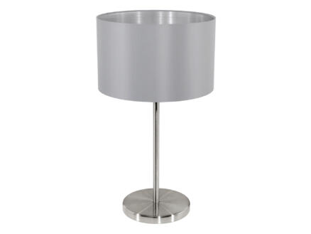 Eglo Maserlo lampe de table E27 60W gris 1