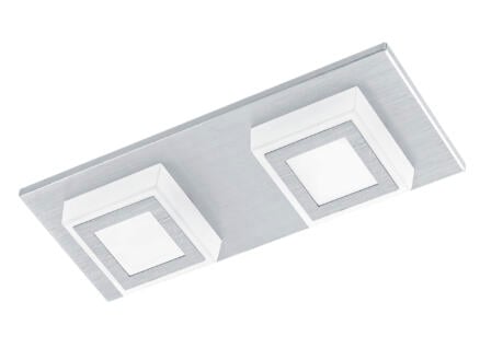 Eglo Masiano LED plafondspot 2x3,3 W aluminium 1