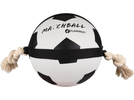 Flamingo Matchball balle de foot pour chien 22cm 1