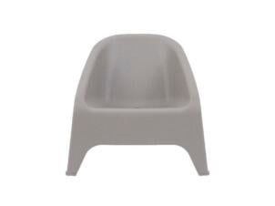 Matera loungestoel warmgrey