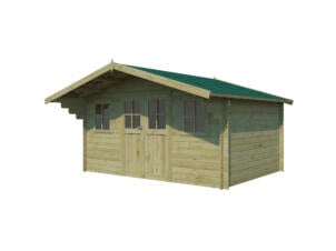 Gardenas Matterhorn abri de jardin en bois 415x320x248 cm chalet imprégné