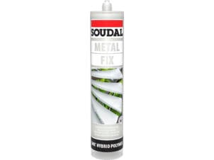 Soudal Metal Fix colle métal 290ml gris