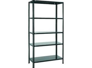 Practo Home Metal Rack opbergrek 180x90x40 cm metaal zwart