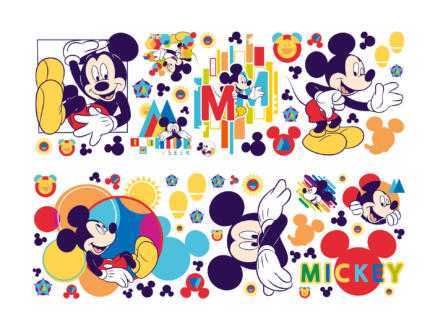 Disney Mickey Mouse muurstickers meerkleurig 1