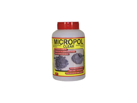 Micropol Clear entraîneur d'air pour mortier et béton 1l 1