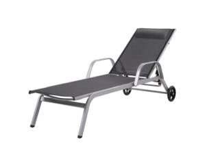 Garden Plus Mikonos II chaise longue gris