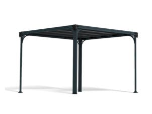 Canopia Milano 3000 paviljoen 309x309 cm grijs