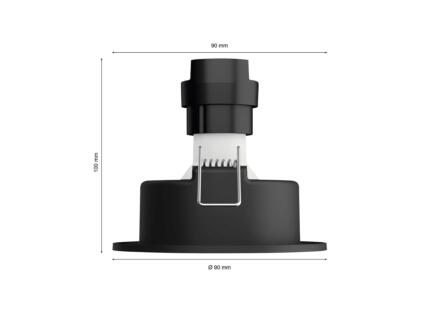 Philips Hue Milliskin LED inbouwspot rond 5W aluminium 3 stuks